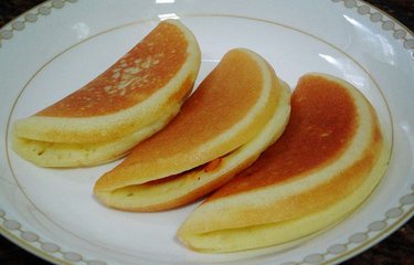 成都名小吃蛋烘糕，松軟可口忘不了的美味